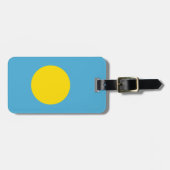 Palau Easy ID Personal Flag Gepäckanhänger (Vorderseite horizontal)