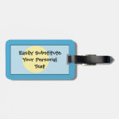 Palau Easy ID Personal Flag Gepäckanhänger (Rückseite horizontal)