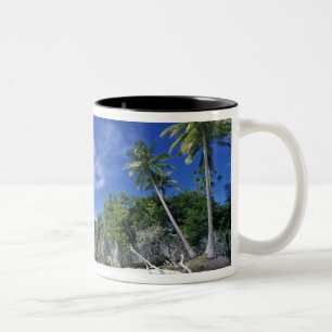 Palau, Felseninseln, Flitterwochen-Insel, Welt Zweifarbige Tasse