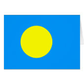 Palau Flag (Vorderseite (Horizontal))