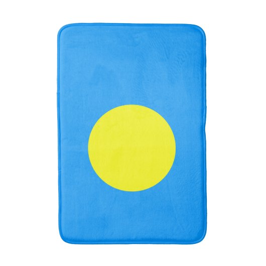 Palau Flag Badematte (Vorderseite Vertikal)