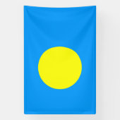 Palau Flag Banner (Vertikal)