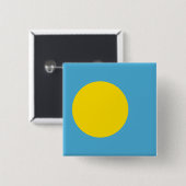 Palau Flag Button (Vorne & Hinten)