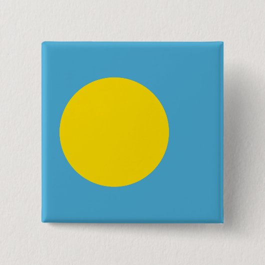 Palau Flag Button (Vorderseite)