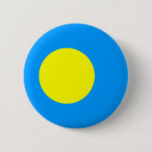 Palau Flag Button (Vorderseite)
