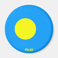 Palau Flag Charming Patriotic