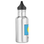 Palau Flag Edelstahlflasche (Links)