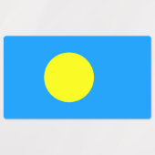 Palau Flag Etiketten (Design 1)