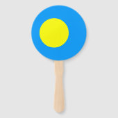 Palau Flag Fächer (Rückseite)