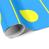 Palau Flag Geschenkpapier (Rolleneckpunkt)