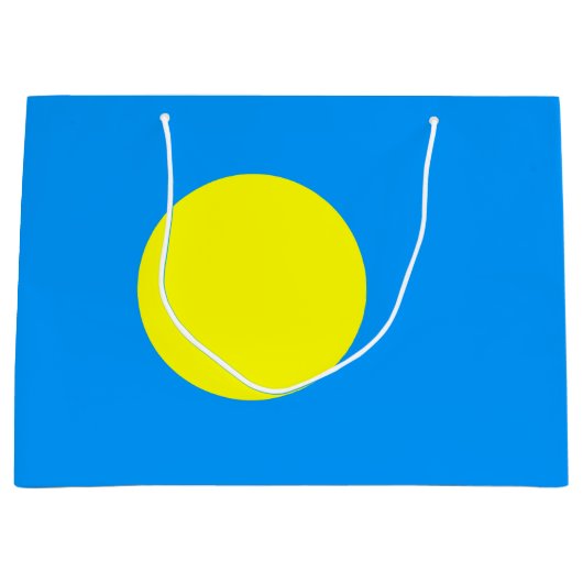 Palau Flag Große Geschenktüte (Vorderseite)
