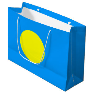 Palau Flag Große Geschenktüte