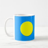 Palau Flag Keramik Kaffee Tasse (Links)