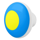 Palau Flag Keramikknauf (Rechts)