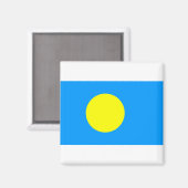 Palau Flag Magnet (Vorderseite/Rückseite)