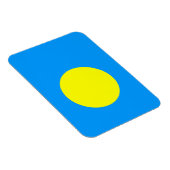 Palau Flag Magnet (Rechte Seite)
