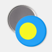 Palau Flag Magnet (Vorderseite/Rückseite)