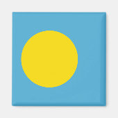 Palau Flag Magnet (Vorne)