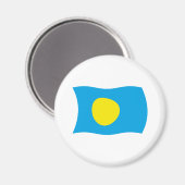 Palau Flag Magnet (Vorderseite/Rückseite)