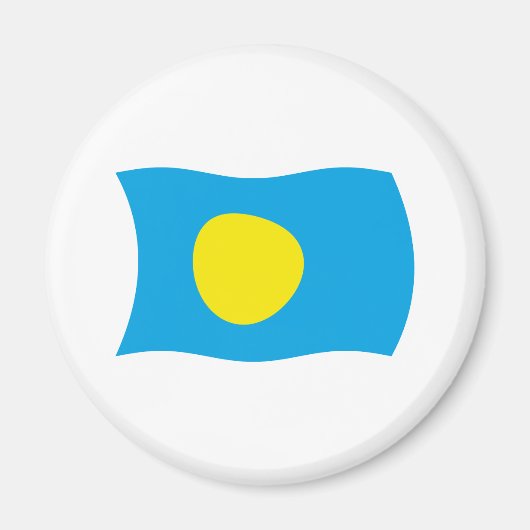 Palau Flag Magnet (Vorne)