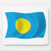 Palau Flag Mousepad (Vorne)