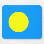 Palau Flag Mousepad (Vorne)