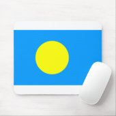 Palau Flag Mousepad (Mit Mouse)