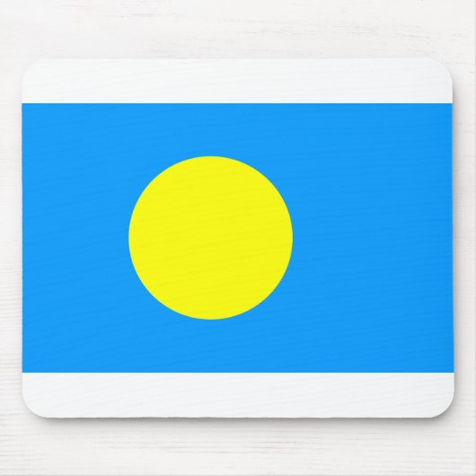 Palau Flag Mousepad (Vorne)