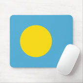 Palau Flag Mousepad (Mit Mouse)