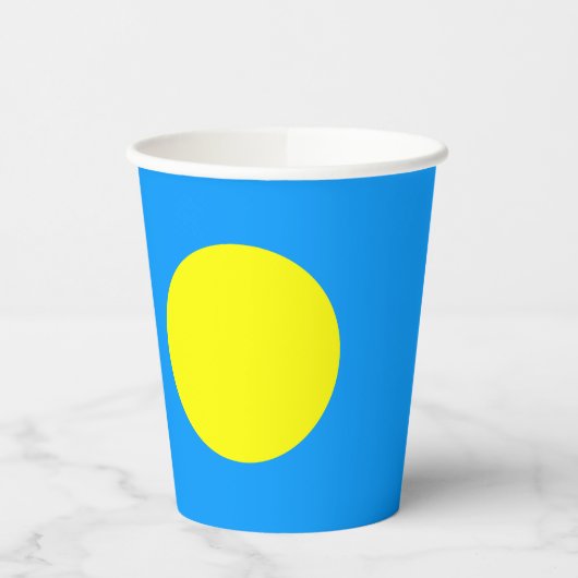 Palau Flag Pappbecher (Links)