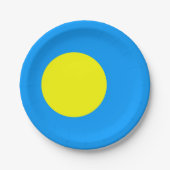 Palau Flag Pappteller (Vorderseite)