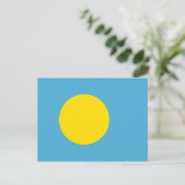 Palau Flag Postkarte (Stehend Vorderseite)
