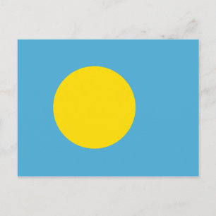 Palau Flag Postkarte