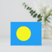 Palau Flag Postkarte (Stehend Vorderseite)