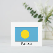 Palau Flag Postkarte (Stehend Vorderseite)