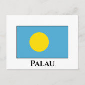 Palau Flag Postkarte (Vorderseite)