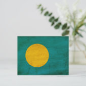 Palau Flag Postkarte (Stehend Vorderseite)