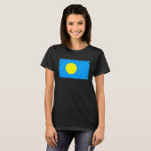 Palau Flag pride Palauan Roots inside Palau T-Shirt (Vorne ganz)