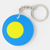 Palau Flag Schlüsselanhänger (Rückseite)