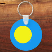Palau Flag Schlüsselanhänger (Rückseite)