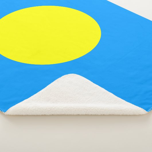 Palau Flag Sherpadecke (3/4)