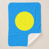 Palau Flag Sherpadecke (Vorderseite)