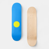 Palau Flag Skateboard (Vorderseite)