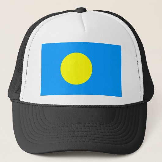 Palau Flag Truckerkappe (Vorderseite)