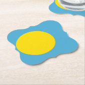 Palau Flag Untersetzer (angewinkelt)