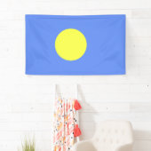 Palau-Flagge Banner (Insitu)