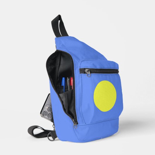 Palau-Flagge Crossbody Bag (Offen)