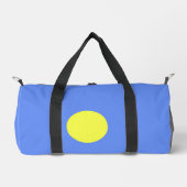 Palau-Flagge Duffle Bag (Vorderseite)