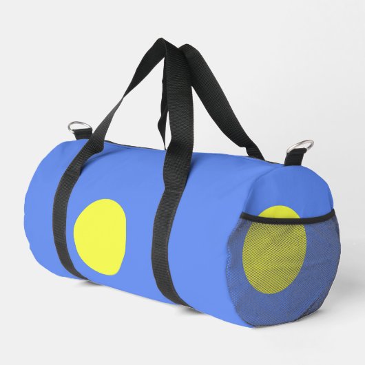 Palau-Flagge Duffle Bag (Rechte Ecke)