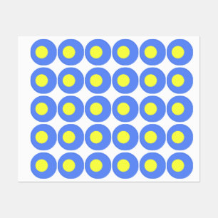 Palau-Flagge Etiketten